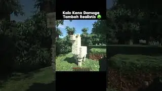 Minecraft Tapi Kalau Kena Damage, Bertambah Realistis