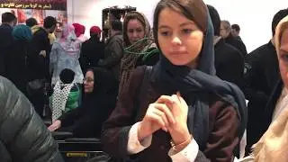 Indian exhibition in tehran , trade fair show in iran. Выставка продажа индийских товаров в Иране