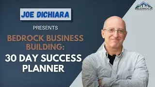 BEDROCK BUSINESS BUILDING 30 DAY SUCCESS PLANNER