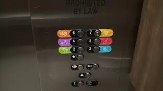 Mitsubishi Traction Elevators | Aloha Landing Parking Garage | Honolulu, Hawaii