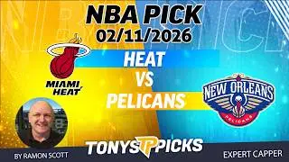 Heat vs. Pelicans NBA Betting Odds & Picks, 2/11/26 | Night Moves Show