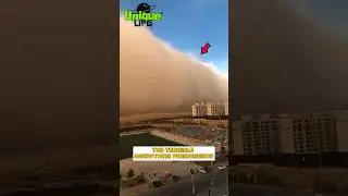 Terrifying Phenomenon of Destructive Sandstorms #sandstrom