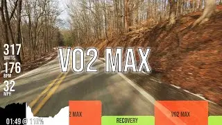 30 Min VO2 Max Cycling Workout | POV Follow-Along