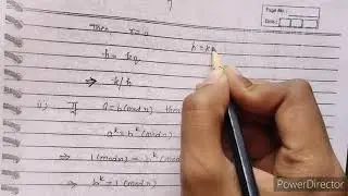 Order of an integer modulo n