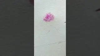 Learn to paint roses with a tri-wedge brush