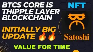Satoshi App new update | Btcs mining news | Core coin price | crypto today hindi | Bitcoin tradin