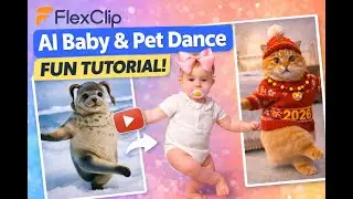 How to Make a Viral AI Baby Dance Video in Minutes | FlexClip Tutorial