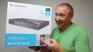 Amcrest NV4208E-AI NVR Unboxing & Setup