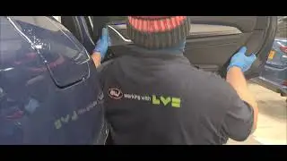 how to remove a 2019 Bmw X4 back door card...