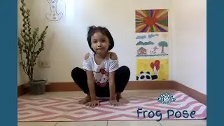 Frog Pose for Kids!