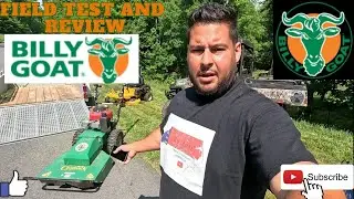 Кусторез Billy Goat Walk Behind | Полевые испытания и обзор. Он ГОЛОДНЫЙ!!! #наулице