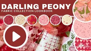 Darling Peony Fabric Collection Designed by Robin Pickens for Moda Fabrics