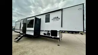 2026 Cedar Creek Cottage 413FWC Walkthrough | Luxury Destination Trailer | Residential Park Model RV