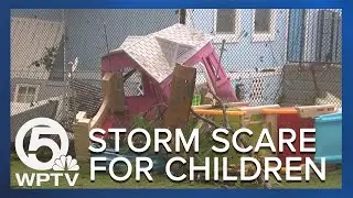 EF1 tornado damages Hobe Sound early learning center