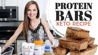 Рецепт кето-протеиновых батончиков 🍫 [БЕЗ МОЛОЧНЫХ ПРОДУКТОВ, Низкоуглеводные, Подходит для кето-диеты, Домашние]