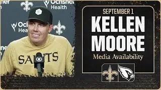 Kellen Moore on preparations for Arizona Cardinals | New Orleans Saints