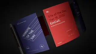EmCell &ndash; Site Of The Day &ndash; Awwwards, CSS Design Awards, The FWA