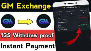 GMEX Exchange 13$ Withdrawal Step by step process || GM Exchange Payment proof
