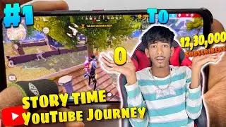 Story time my 0 to 1 million subscribers journey 😭 sad story