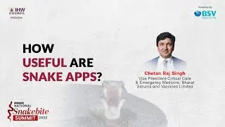 Chetan Raj Singh views an Indian app to track snake bites