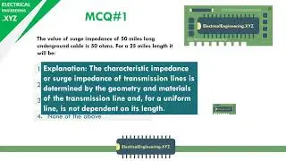 Power System MCQs Part 4 - Multiple Choice Questions on Electric Power Systems