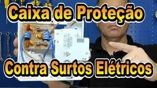 Caixa de Prote&ccedil;&atilde;o contra Surtos El&eacute;tricos - Port&atilde;o Autom&aacute;tico