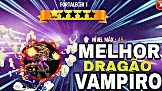 COLOQUEI A VAMPIRA AMALDI&Ccedil;OADA 1 ESTRELA NO DRAGON CITY