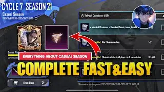 How to Complete Casual Season in BGMI Fast & Easy!