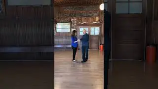 Inside Turn from Promenade in Country Two Step Dance #countrytwostep #countrydancing #dance