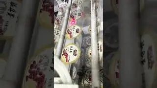 UV laser marking machine wide-format marking onTremella soup and 8-treasure porridge prepared food