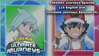 Ash's 1st Masters 8 Match Gets Scheduled With Steven|Pok&eacute;mon Ultimate Journeys Episode 115 Eng Dub
