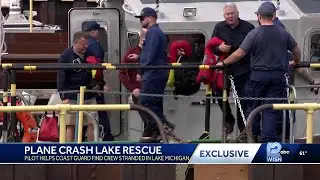Plane crash lake rescue
