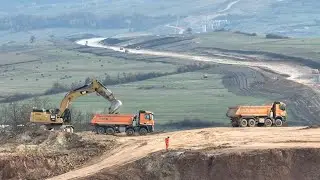 AUTOSTRADA A3 Nadaselu Poarta Salajului | Structuri, Sapaturi, Fabrica Grinzi,Turnari Beton 04.11.22
