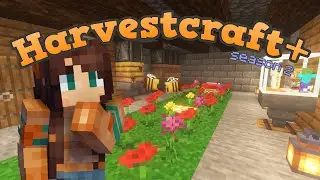 Minecraft Bees, the New Bee Nation! | Harvestcraft+ 1.16.4 | EP 8