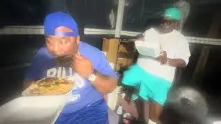 Backyard cooking greens gumbo with lime vegetable chicken rice #23 please subscribe 