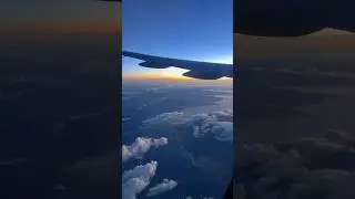 Sunrise plane view #youtubeshorts #reels #planeview #sunrise #sunset #nature #youtube #music #short