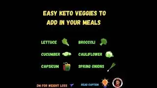 Easy keto  vegetables to add in your meals