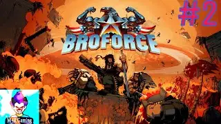 BROFORCE PS4 Gameplay Walkthrough part 2 - No Commentary