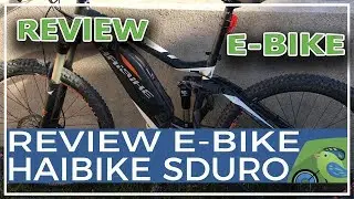 Review bicicleta ebike Haibike Sduro de Ray con peso con romana