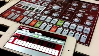 iELECTRIBE - melody - Real time recording