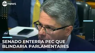 CCJ do Senado rejeita PEC da Blindagem em vota&ccedil;&atilde;o de parecer contr&aacute;rio | #SBTBrasil