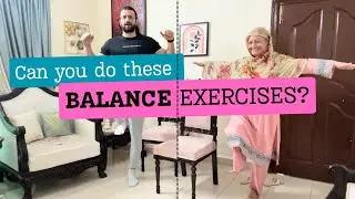Senior Fitness Episode 25 | Balance Exercises (static and dynamic)
