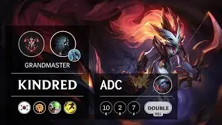 Kindred ADC vs Tristana - KR Grandmaster Patch 9.16