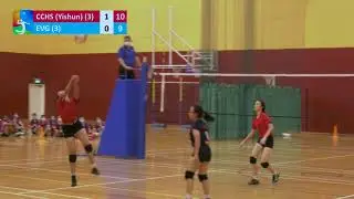 Volleyball B Division North Girls SF1 | National School Games Singapore 2021