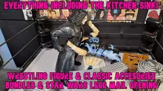 Wrestling & Reselling: WWE Action Figures & Accessories Bundles and Star Wars Lego Mail Opening