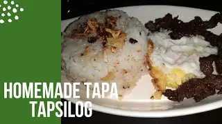 Homemade Tapa | Tapsilog
