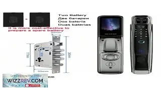 Wifi APP Face Recognition Door Lock With Camera Video Call Voice Intercom