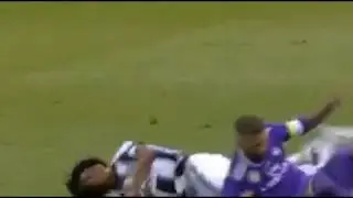 Cuadrado given red card after Ramos fakes ▶ REAL MADRID VS JUVENTUS 4-1 UEFA CL FINALS 2017