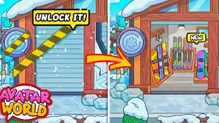 WOW 🤩 WINTER GEAR STORE IS HERE!? AVATAR WORLD UPDATE