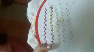 HAND EMBROIDERY STITCHES tutorial  How to stitch various types of herringbone stitch